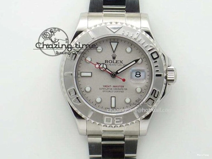 MiroTime 0501 Timeless DateJust 36mm 904 SS RG Wrapped 116231 GMF Gray Diam Dial on SS RG Wrapped Jubilee Bracelet A 3272